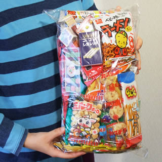 Assorted Japanese Junk Food Snack "Dagashi" Economical 34 Packs